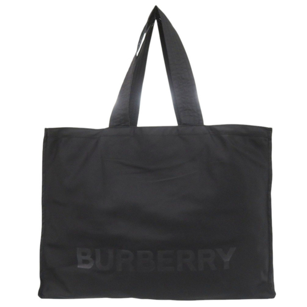 Burberry 8051029 Black Trench Tote Bag, Black, 0637BURBERRY Men's